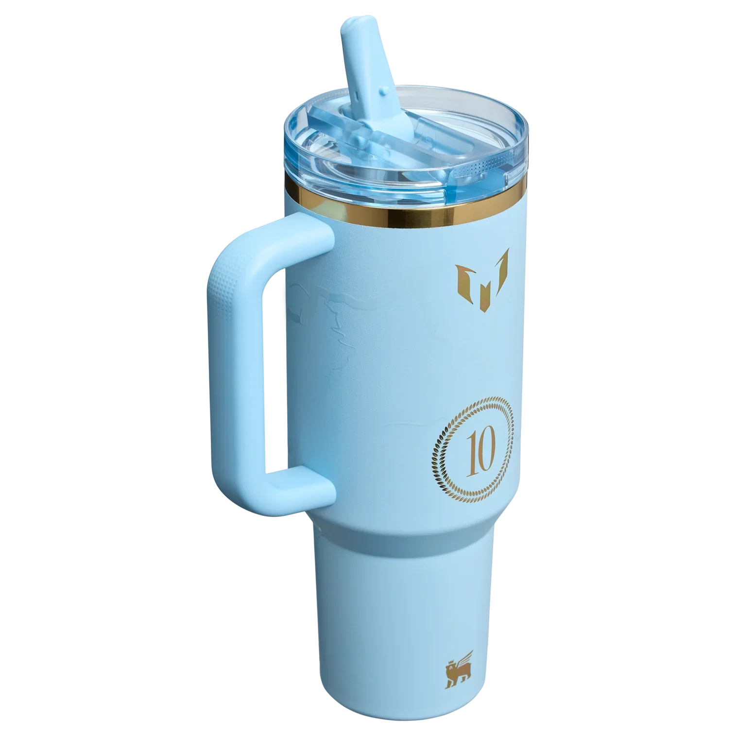 Messi x Stanley Quencher ProTour Flip Straw Tumbler 40oz Striker Blue | Premium Insulated Tumbler Pakistan